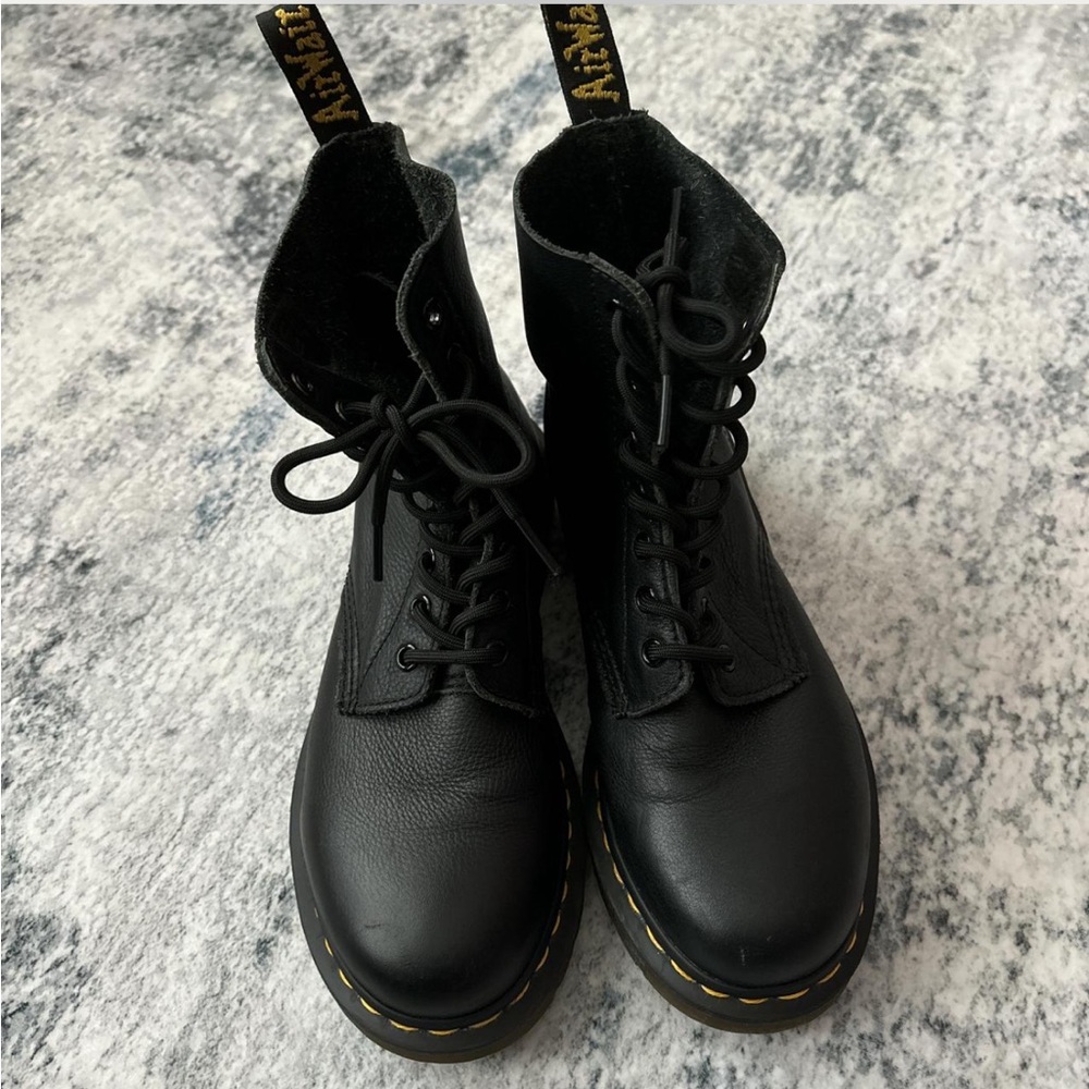 Dr. Martens Black Combat Boots